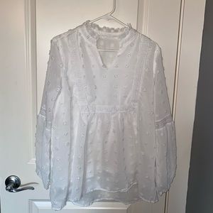 SHEIN white long sleeve